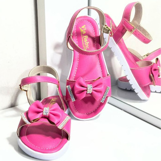 Sandália Infantil Menina Casual Luxo Com Laço Super Confortável Leve  Qualidade Premium Do 20 ao 27 em Oferta na Shopee