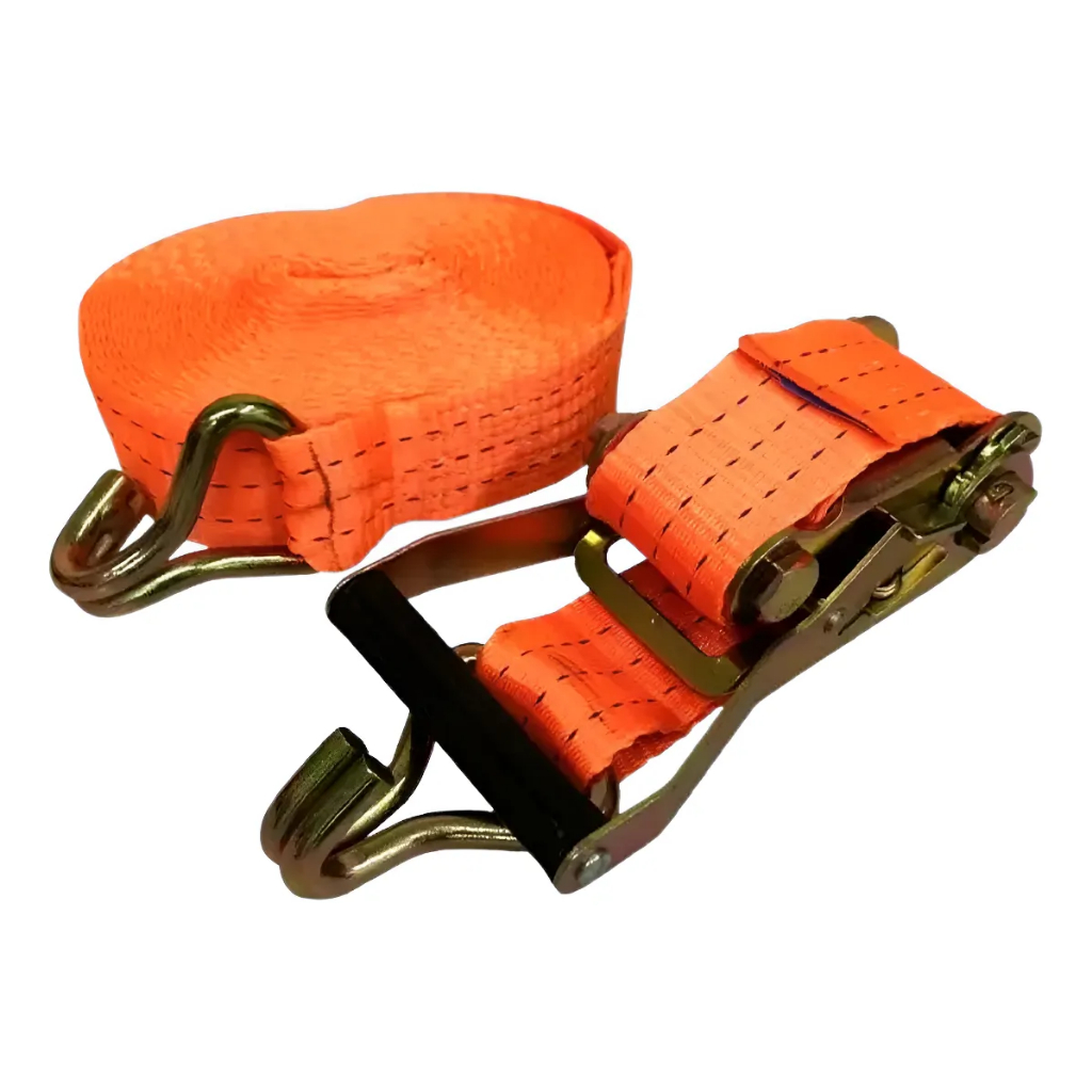 Kit Com Cinta e Catraca 3 Toneladas 9 Metros Para Amarrar Carga Caminhão
