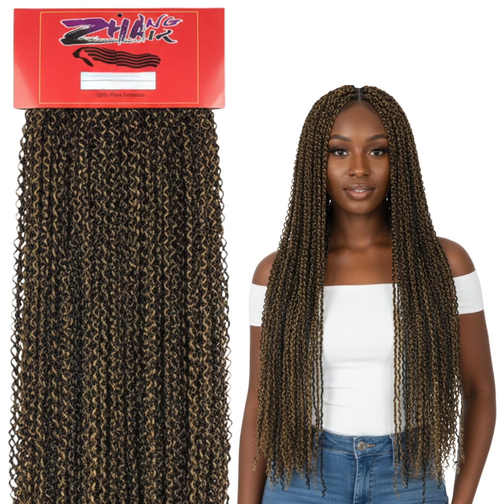 Detalhes do Cebelo Micro Zizi Miojinho Zhang Hair - Pacotão 320g