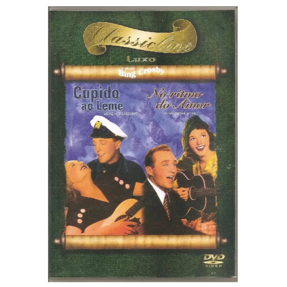 Bing Crosby Cupido ao Leme (1934) e No Ritmo do Amor (1940) Box DVD Coleção 2 Filmes Orignal Lacrado