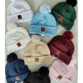 Touca de bebê RN, Kit com uma Touca e um par de Luva, Algodão Premium em Oferta na Shopee