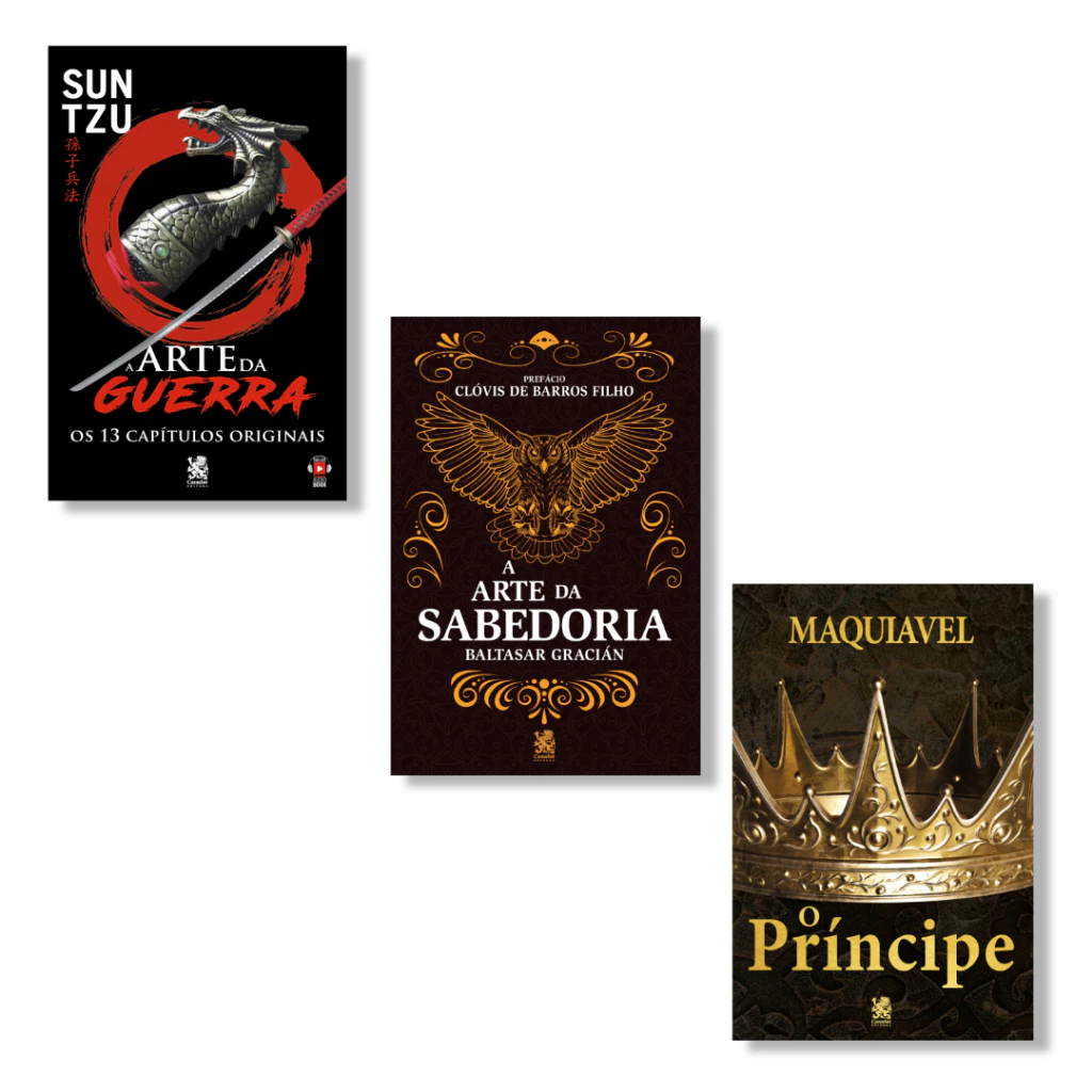 Combo Estratégia - Kit com 3 Livros