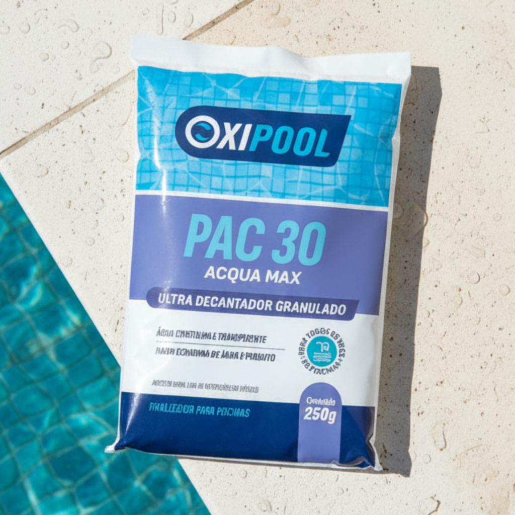 Oxipool Acquamax Ultra Decantador Granulado 250g Pac 30 Piscinas em Oferta na Shopee
