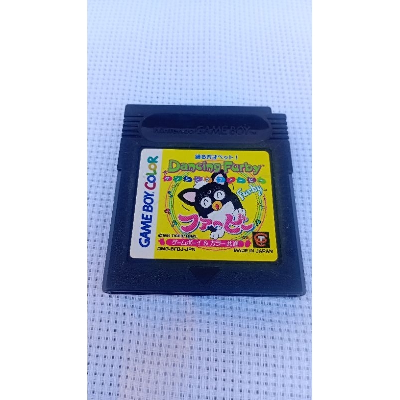jogo Dancing Furby original japonês para nintendo Gameboy color