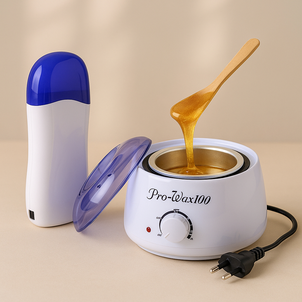 Kit Aquecedor Panela De Cera Depilação 400g + Aparelho Rolon 110