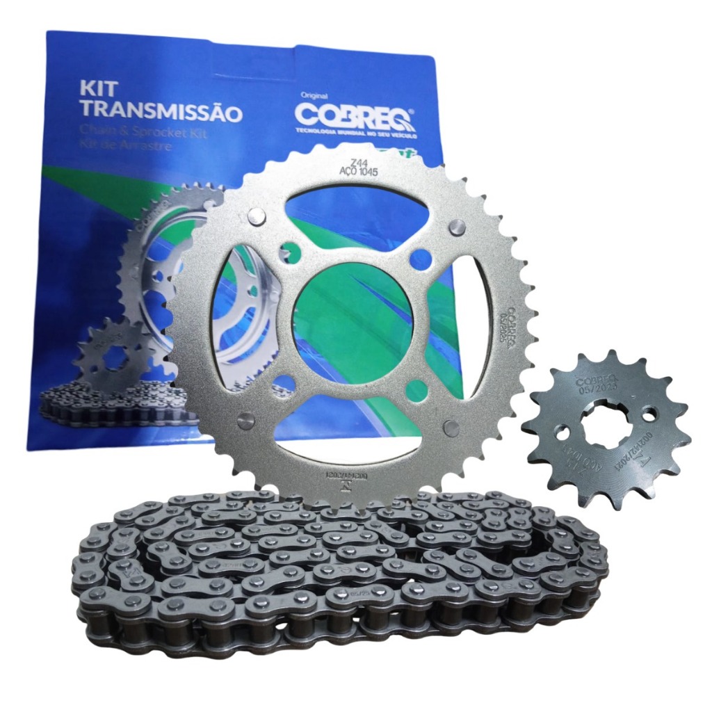 Kit Relação Transmissão Titan/ Fan/ Start 160 2016/2023 Cobreq em Oferta na Shopee