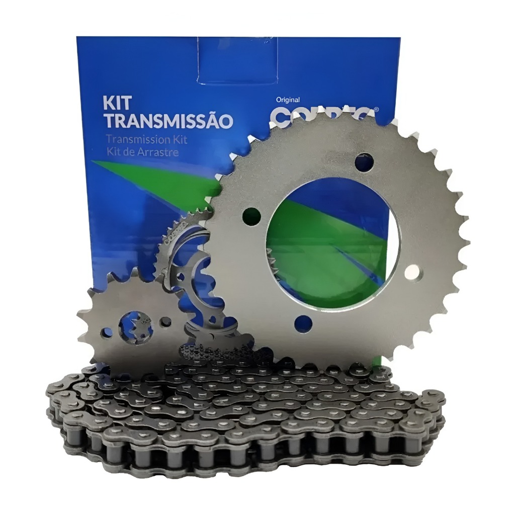 Kit Relação Transmissão Biz 125/ Pop 110i 2005/2024 em Oferta na Shopee