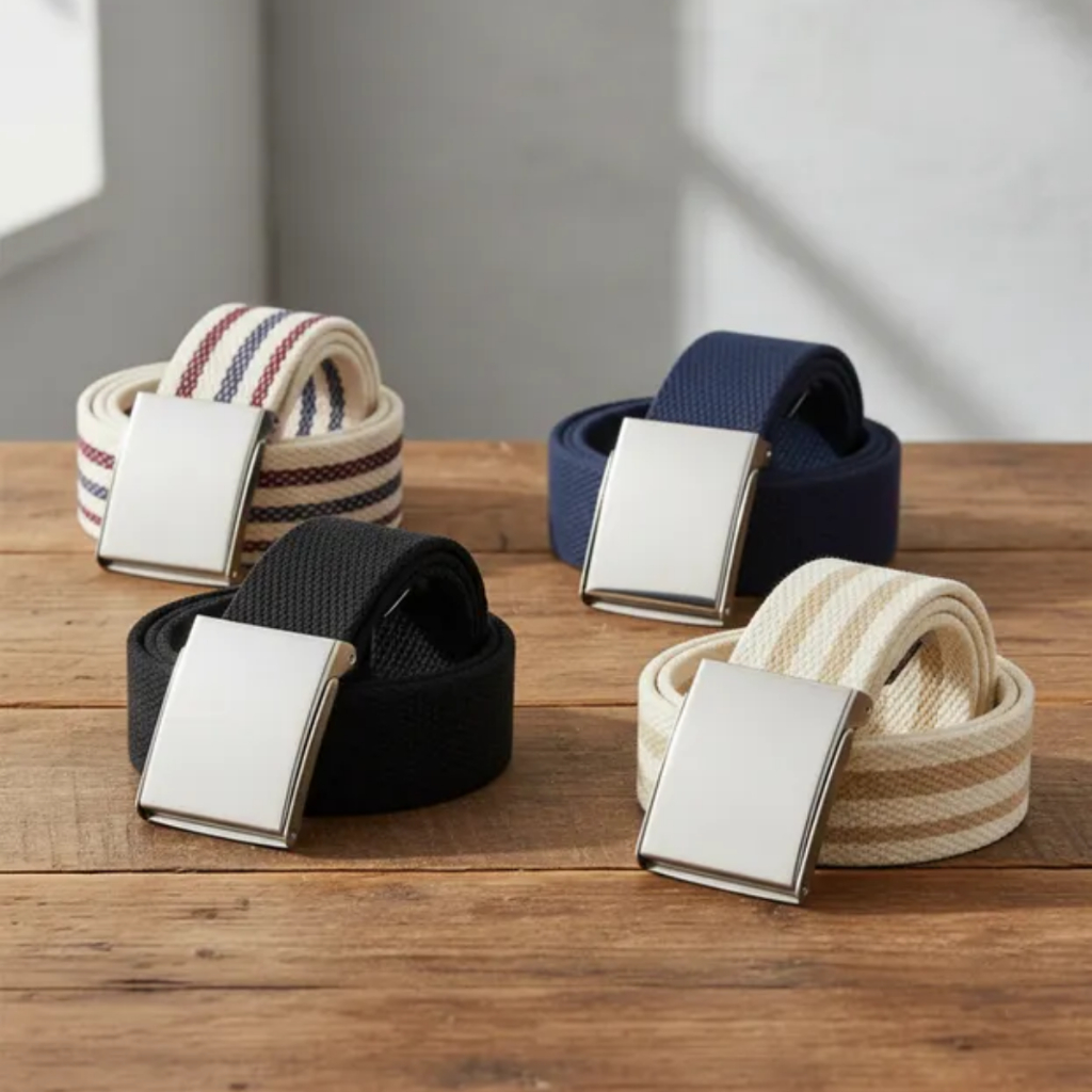 Cinto Infantil Masculino Lona Fivela Catraca Correia Simples Várias Cores Menino Criança Juvenil