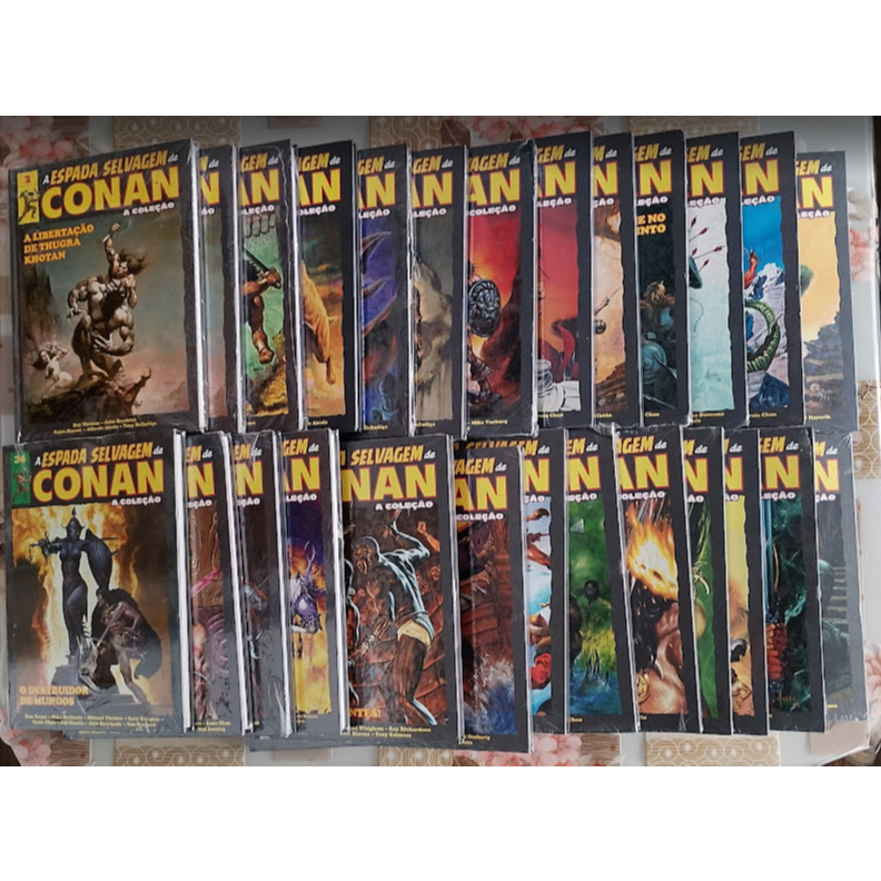 A Espada Selvagem de Conan - A Coleção N: 1 Ao 74 - Escolha uma hq