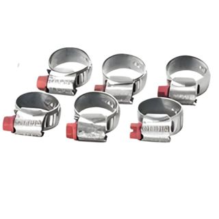 Kit 6 Abraçadeiras tipo Rosca - Selecione o Tamanho - em Oferta na Shopee