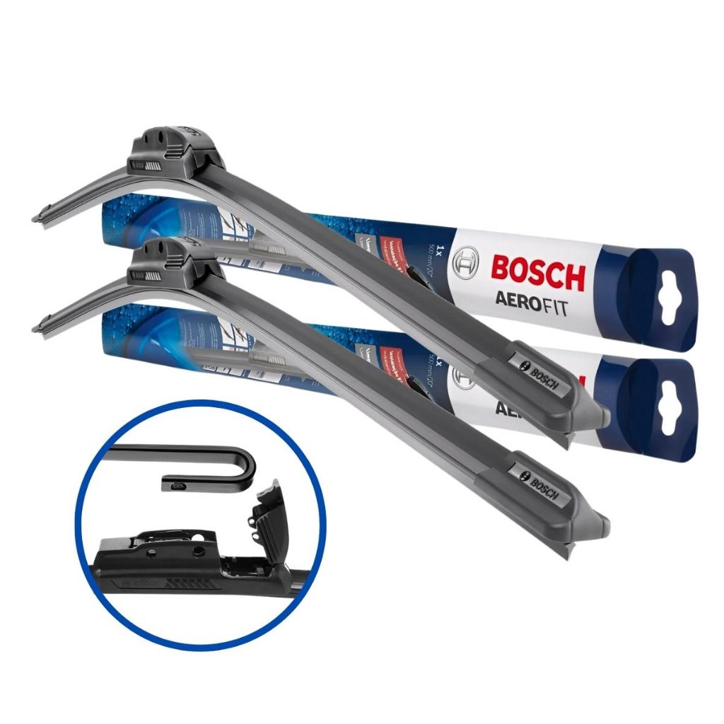 Palheta Limpador Parabrisa Bosch Gancho Silicone Original