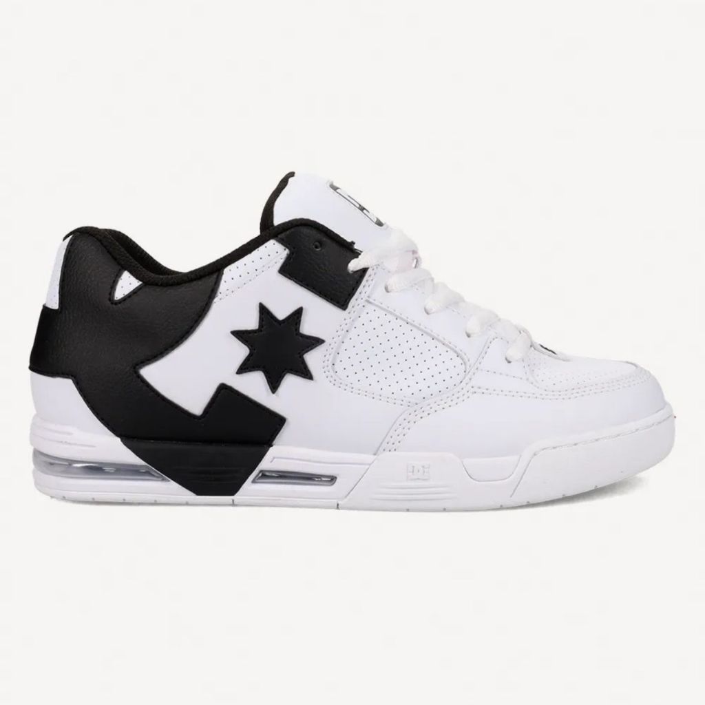 Tênis Dc Shoes Command Imp White Black Original Skate Envio Imediato