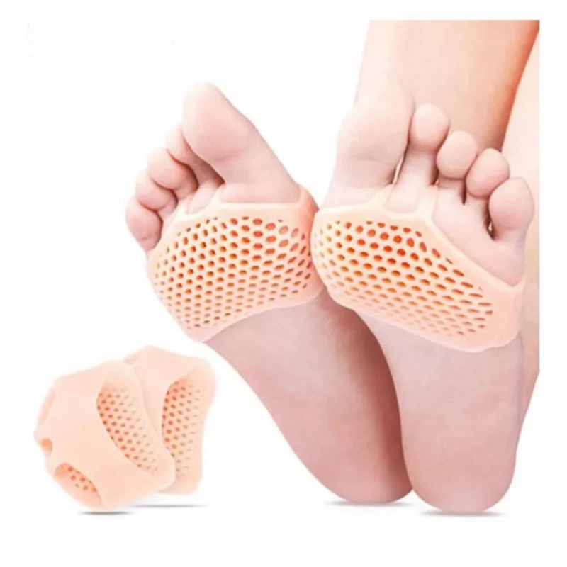 PALMILHA DE SILICONE ORTOPÉDICA 1 PAR ANTI CALOS E DOR