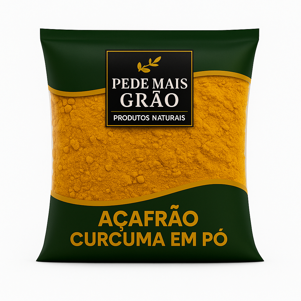 Açafrão Curcuma em Pó Premium 250g/500g/1kg em Oferta na Shopee