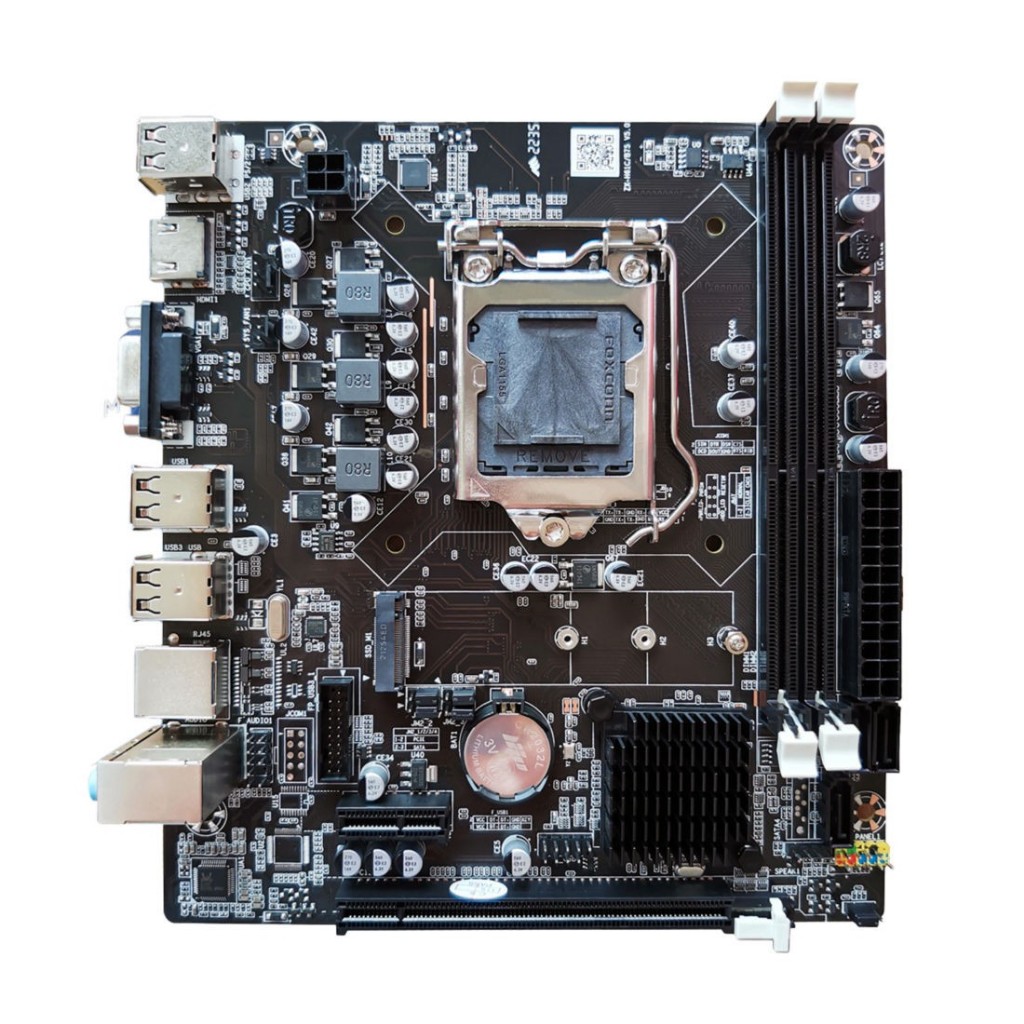 Placa Mãe B75 LGA 1155 DDR3 2ª e 3ª Geração HDMI VGA SSD M.2 NVMe REDE GIGABIT U