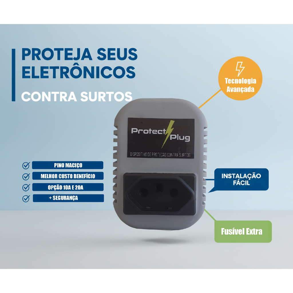 ProtectPlug - Dispositivo de Proteção Elétrica contra Surtos