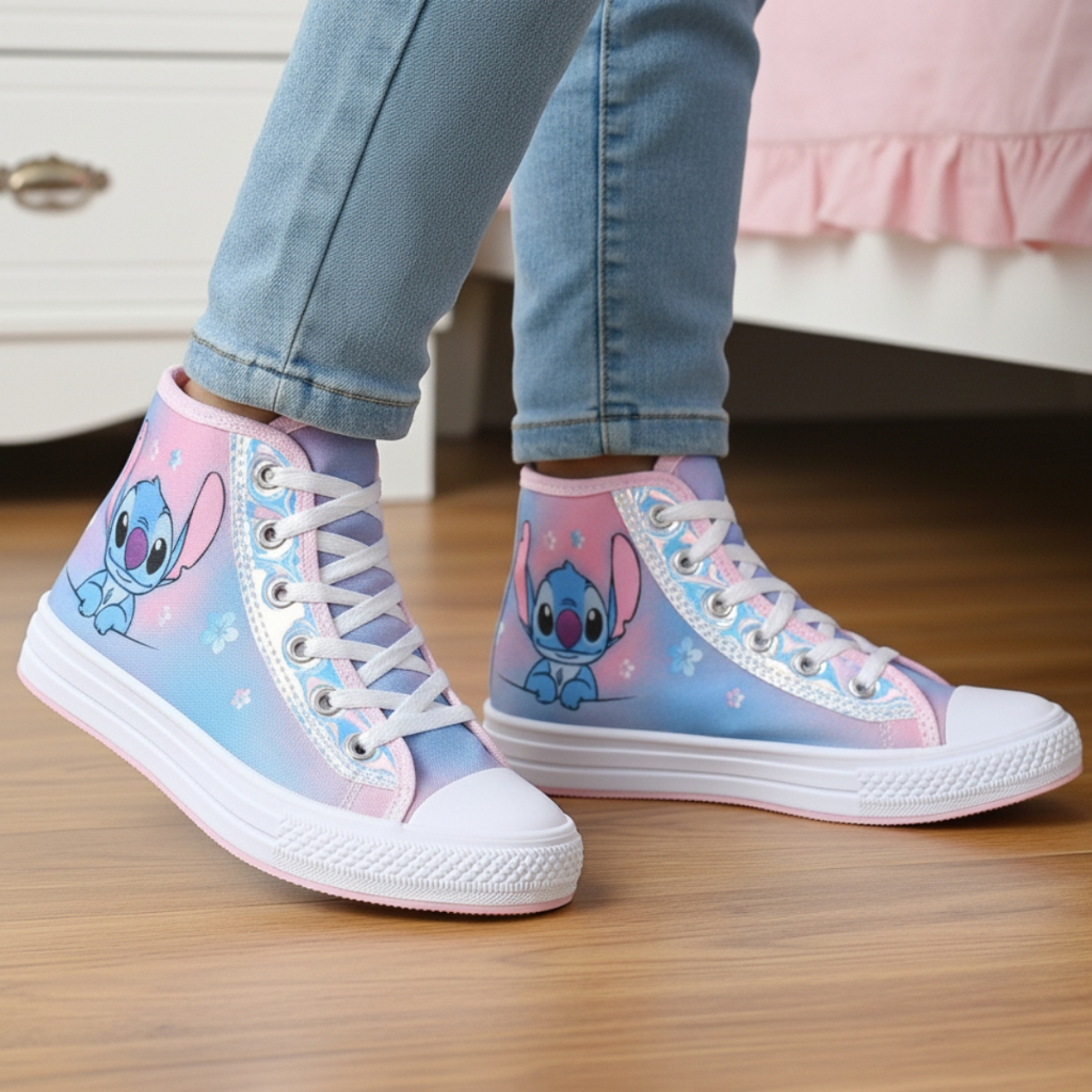 Tênis Infantil Feminino Botinha Casual Menina Escolar em Oferta na Shopee