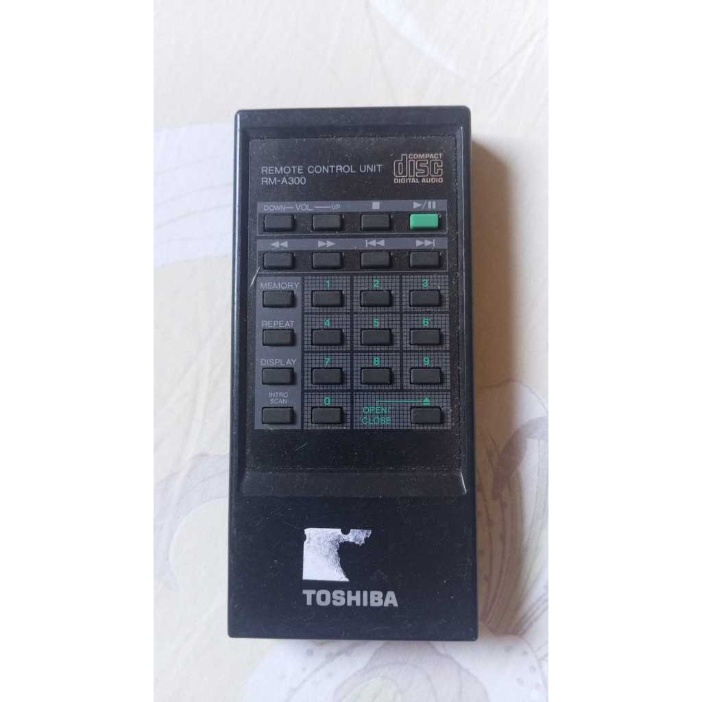 Controle remoto p/ cd player Toshiba RM-A300 #av