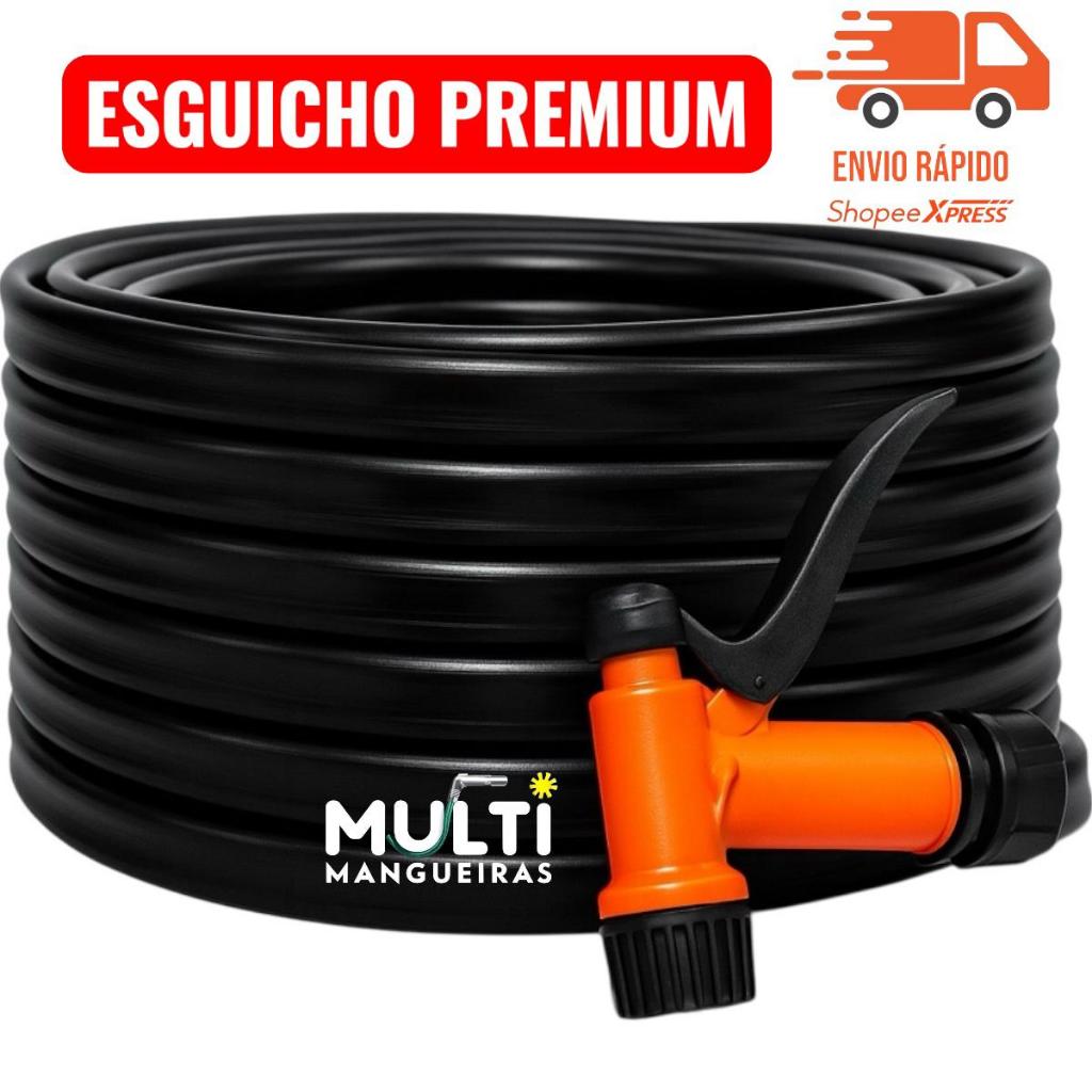 Mangueira de Jardim Reforçada Antitorção Não Dobra em Oferta na Shopee