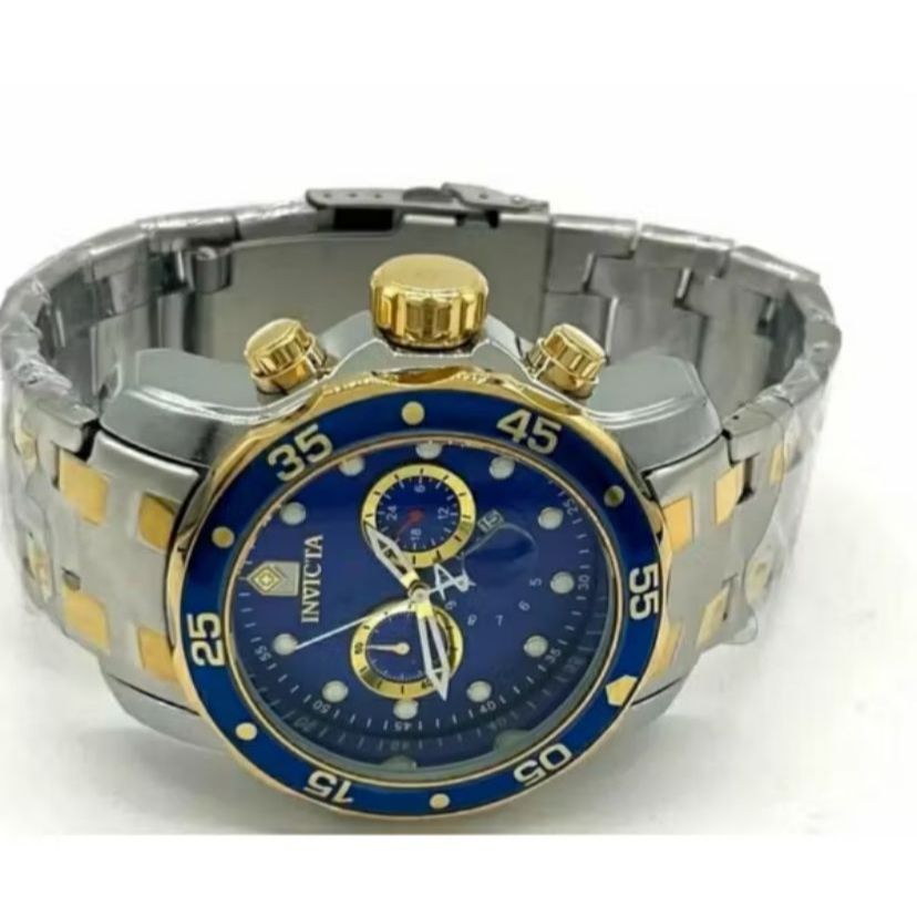 Relógio Invicta 0071 Pro Diver Scuba Prata Silver relógio estilo zeus magnum, com caixa