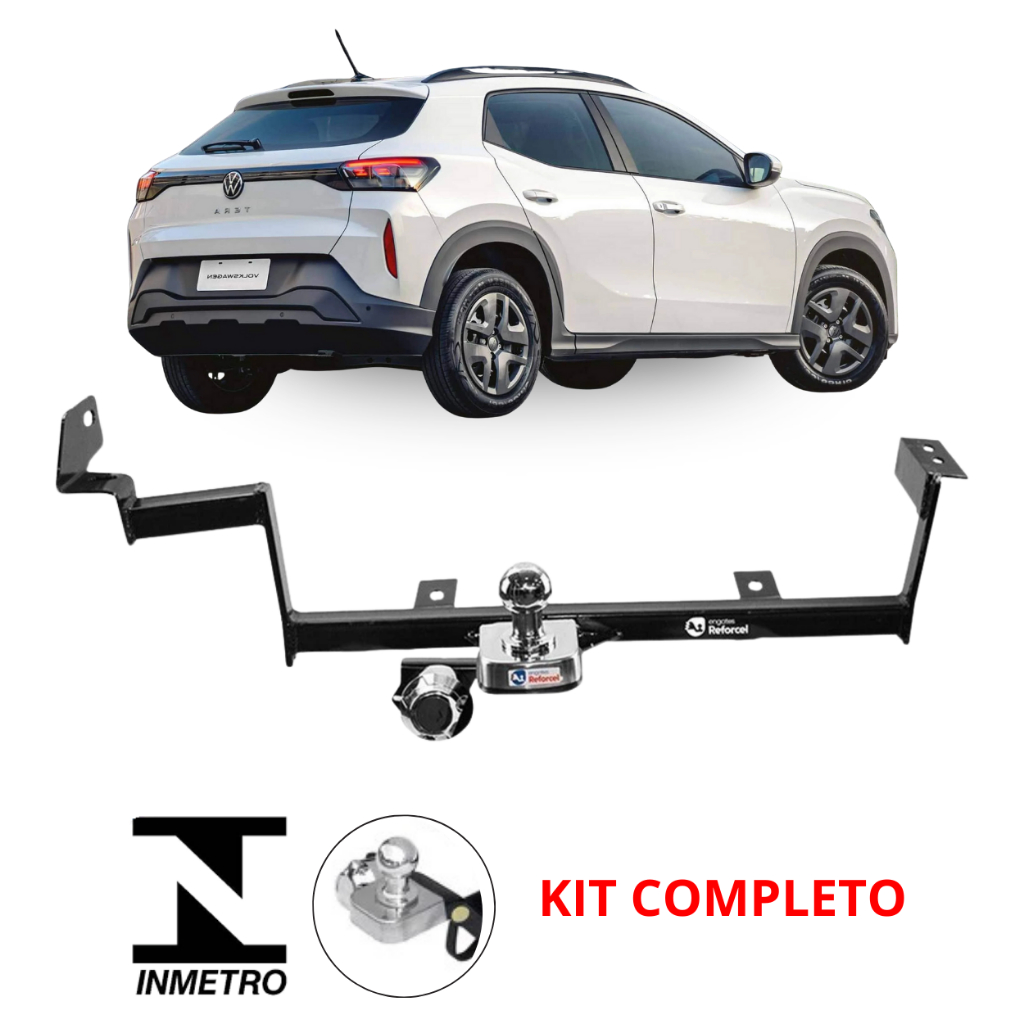 Engate Fixo Reforcel Volkswagen Tera 2025 2026 Resistente 500kg Homologado Inmetro em Oferta na Shopee