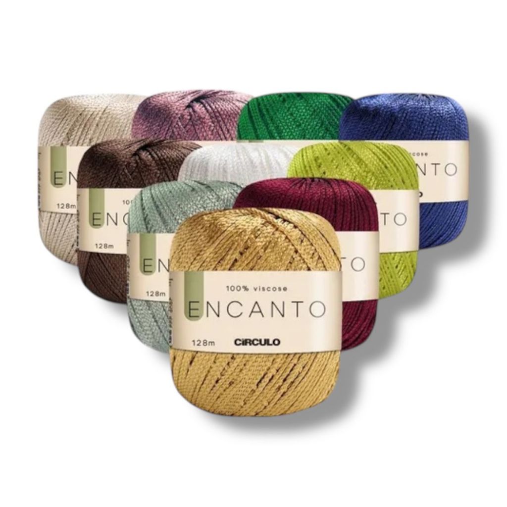 FIO LINHA ENCANTO 128MT / 100G - CÍRCULO em Oferta na Shopee