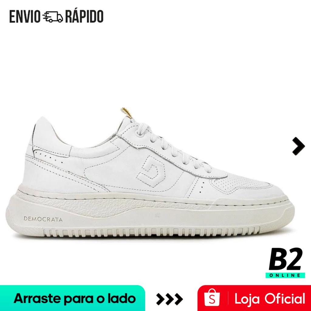 Tênis Democrata Block Masculino Original com Nota Fiscal e Garantia em Oferta na Shopee