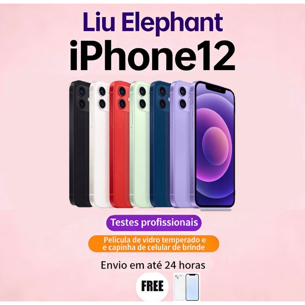 Celular Iphone 12/128gb 100% Original -Vitrine