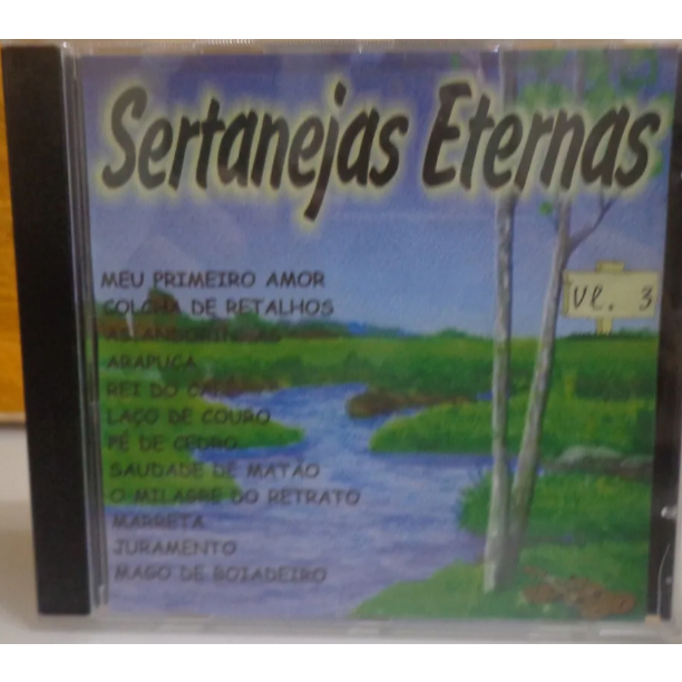 Cd Sertanejas Eternas Vol. 3 Zico Zeca Tonico Tinoco Raiz ÓTIMO ESTADO