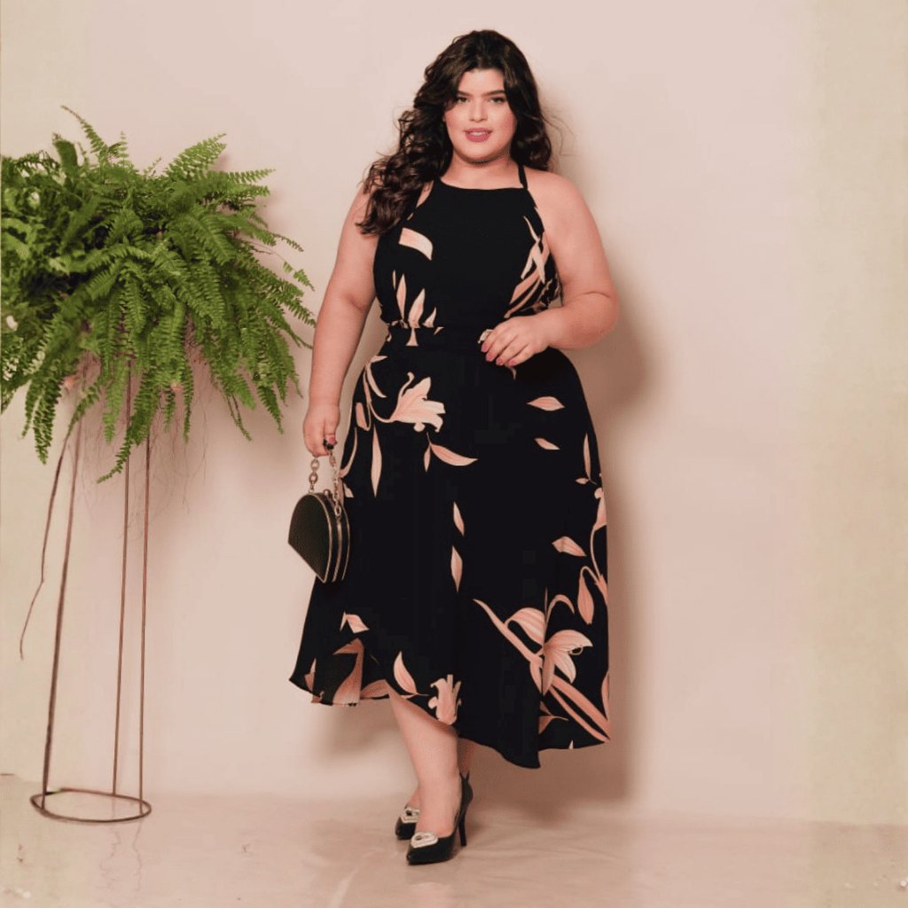 SAIA ENVELOPE E CROPPED Plus Size Feminino , Conjunto Elegante - Tecido Duna