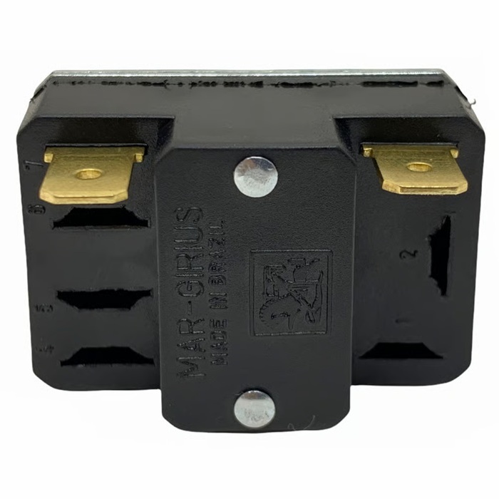 Chave Rotativa Interna 15a Margirius 26123 Forno Suggar Fe001 2 terminais