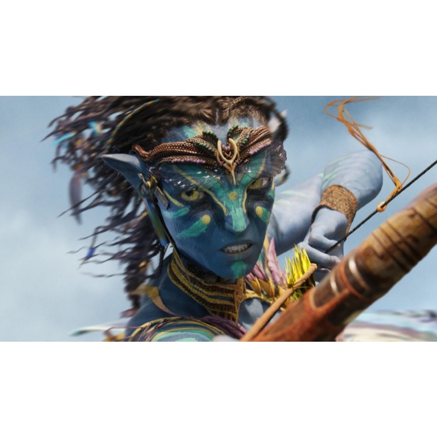 Painel Avatar: Fogo e Cinzas Neytiri retangular de lona para decoração de festa de aniversário infantil. Várias medidas.