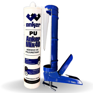 Cola Parabrisas Vidros Automotivos Pu40 + Pistola Aplicadora em Oferta na Shopee