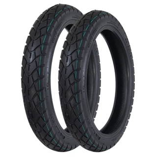 Par Pneu Novo 2.75-18 + 90/90-18 Servis Alpha TL Sem Câmara YBR Titan CG 160 Fan Factor Liga Leve em Oferta na Shopee