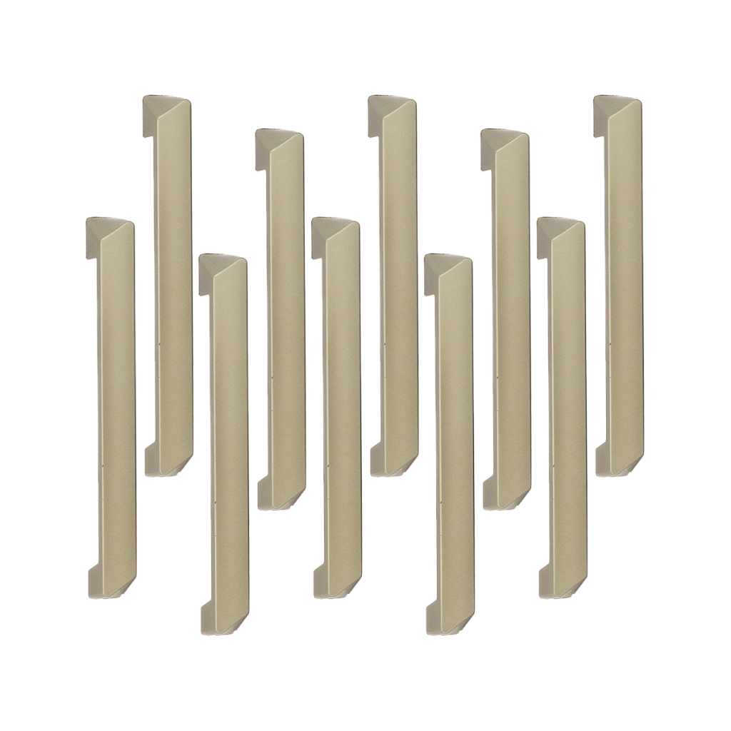 Kit 12 Puxadores Moderno Alça 355 19,2cm Gaveta Armário Sala Quarto em Oferta na Shopee