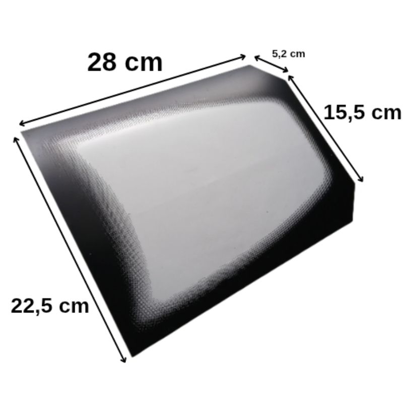 Vidro de Porta do Microondas *Electrolux* - Modelo: MEF28 (Confira as medidas)