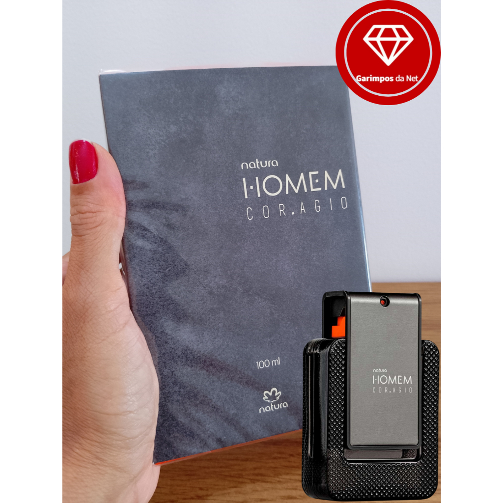 Desodorante Perfume Natura Homem Coragio 100 ml