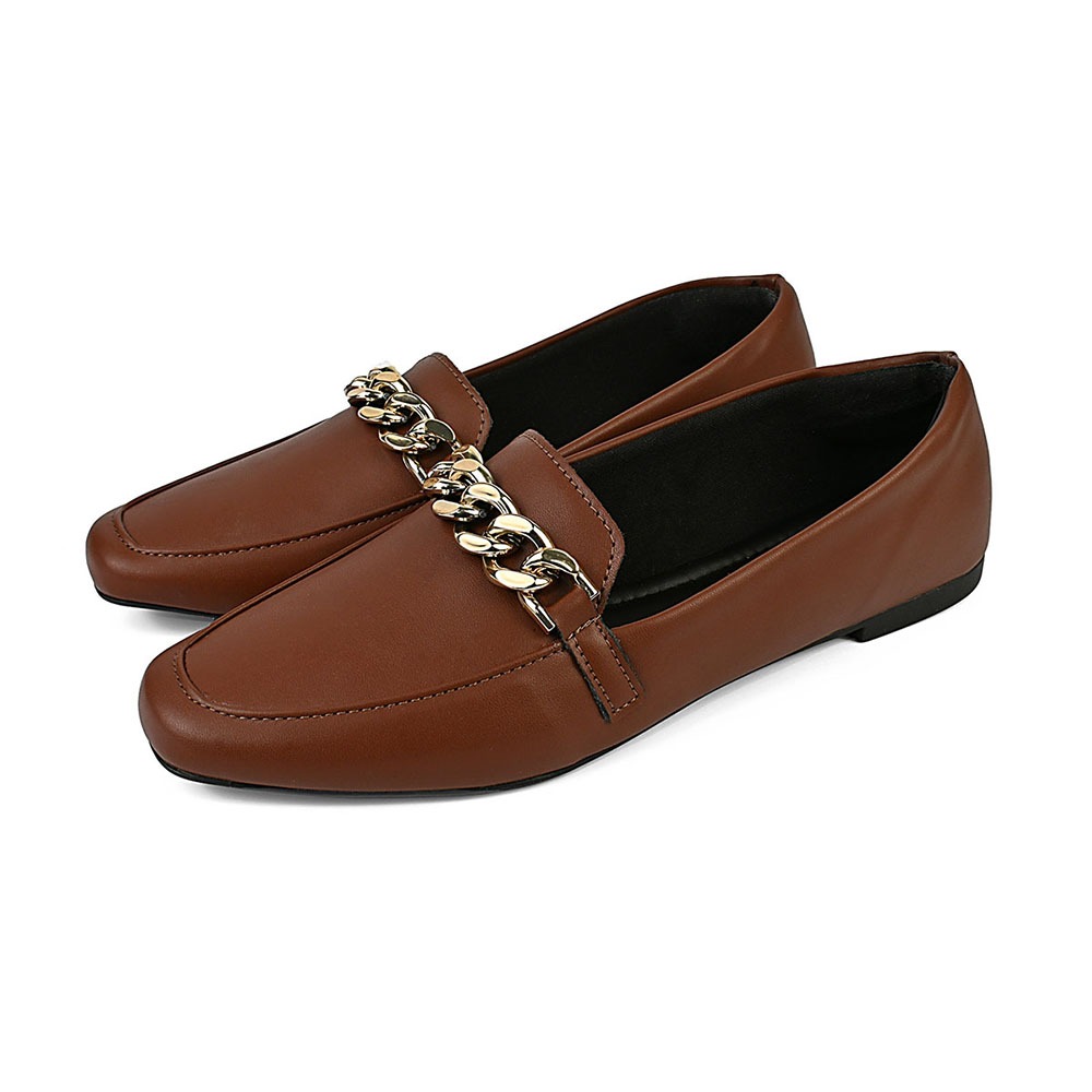 Mocassim Feminino Sapatilha Mule Donatella Shoes Moda Confortavel Corrente