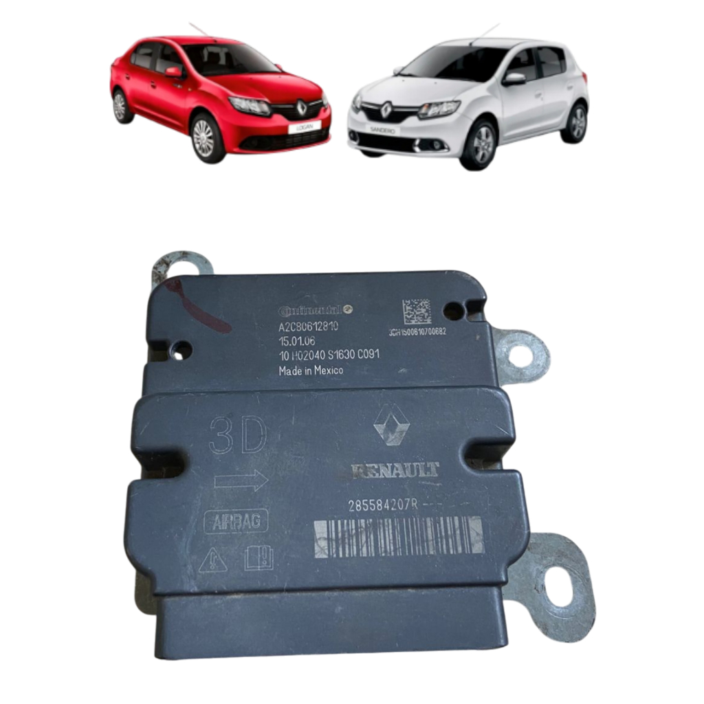Módulo Airbag Renault Logan Sandero 14 2015 2016 2017 2018