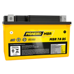 Bateria Moto Shineray Xy 150-5 Pioneiro Mbr 7a Bs 12v 7ah