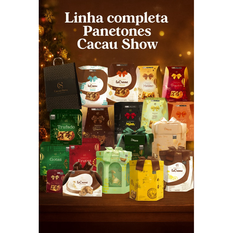 Panetone Cacau Show | BuscaProdutos