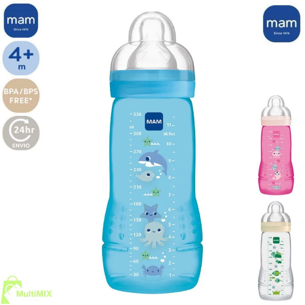 MAMADEIRA MAM EASY ACTIVE +4 MESES 330ML ROSA NEUTRA AZUL LILAS ORIGINAL LACRADA BEBÊ ENVIO IMEDIATO em Oferta na Shopee