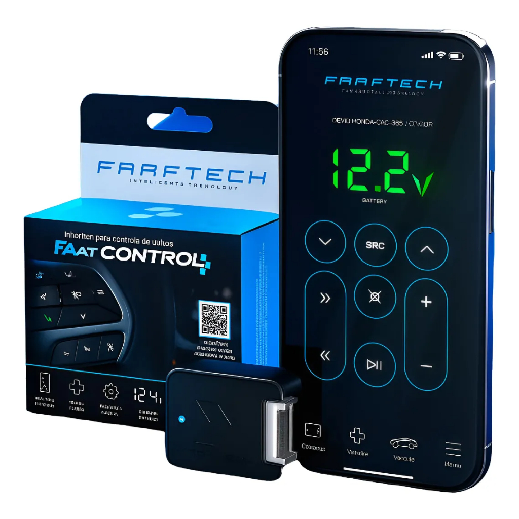 Controle De Volante Faaftech Universal Controle Via App