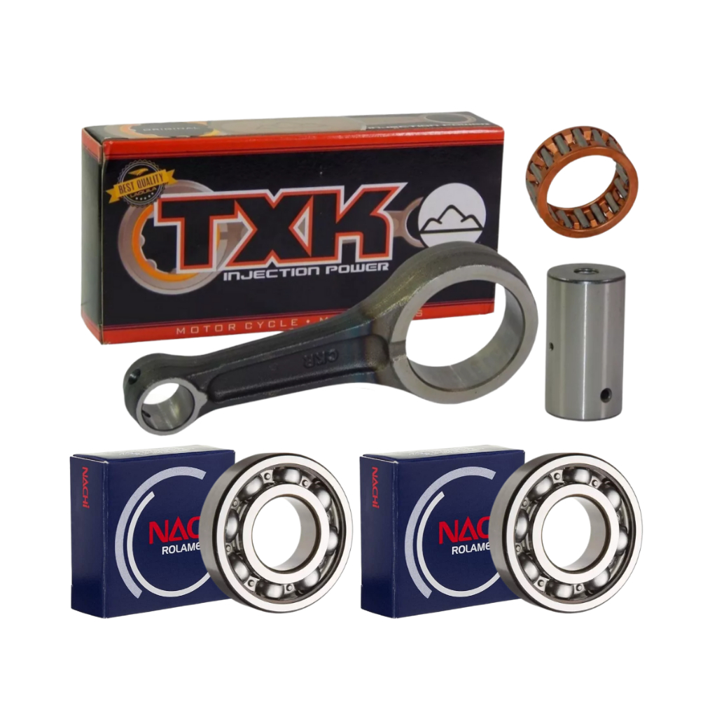 Kit Biela Txk Fazer Lander 250 Rolamentos Virabrequim Ténéré
