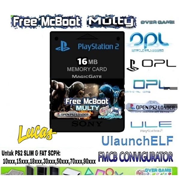 Memory Card + Opl Atualizado + Ulaunchel.