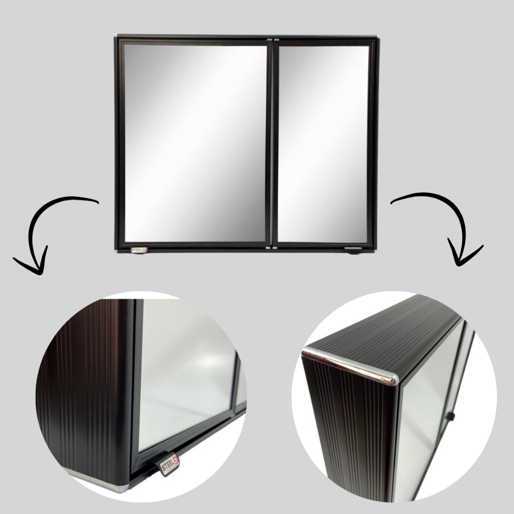 Porta de Alumínio com Espelho: Onde Comprar | BuscaProdutos