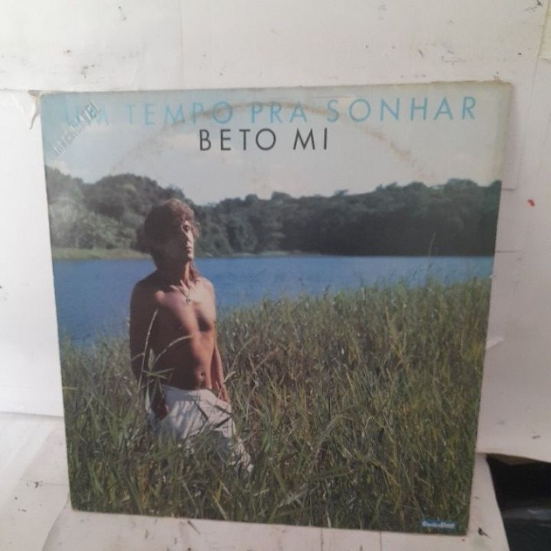 lp vinil beto mi um tempo pra sonhar c encarte