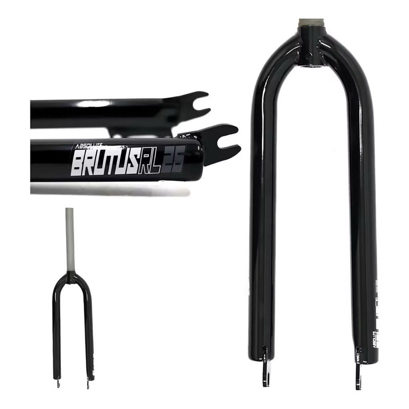 Garfo Rígido Aro 26 Absolute BRUTUS Modelo Garfo Master Bicicleta Bike Freeride DH Gios Hupi Para Quadro Aheatset