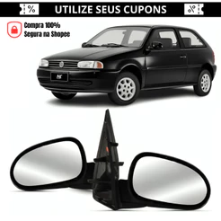 Par/Un Retrovisor Gol Parati G2 Bola 95 96 97 98 99 Manual Novo 1ª Linha
