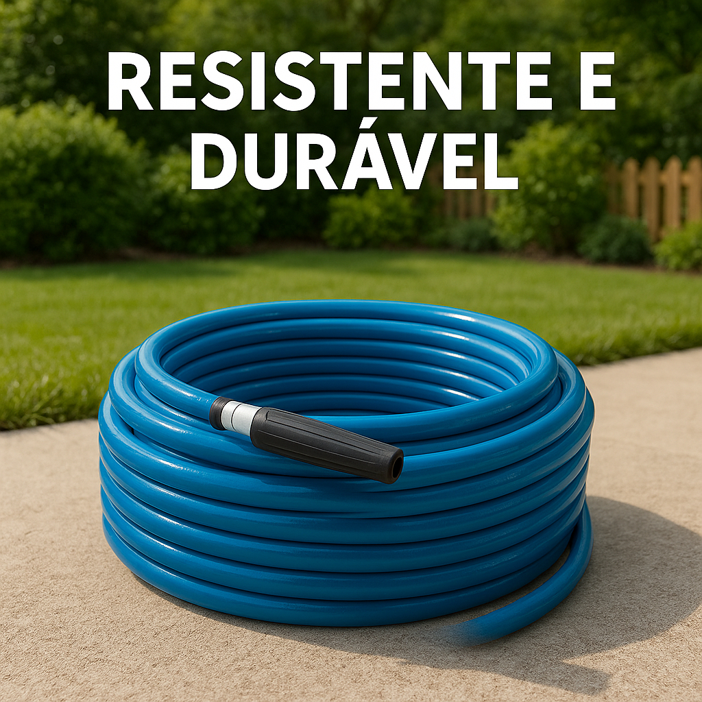 Mangueira de Jardim Reforçada Flexível com Esguicho Super Durável Pronta para Uso em Oferta na Shopee
